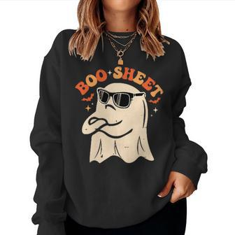 This Is Some Boo Sheet Halloween Ghost For Women Sweatshirt - Monsterry DE