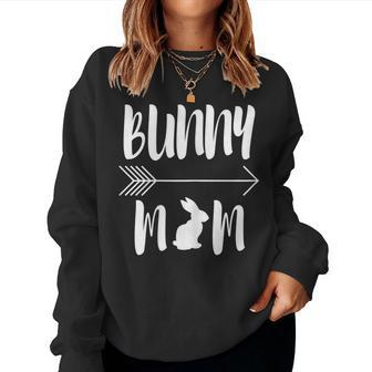 Bunny Mom Rabbit Mum Sweatshirt | Mazezy