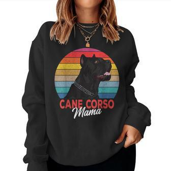 Cane Corso Mama Italian Mastiff Dog Mom Girls Women Sweatshirt | Mazezy