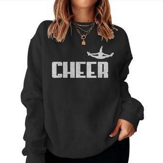 Cheerleading Cheer Coach Mom Dad Cheerleader Women Sweatshirt | Mazezy
