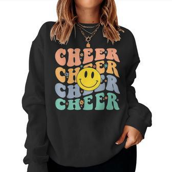 Cheerleading For Cheerleader Squad Girl N Cheer Practice Women Crewneck Graphic Sweatshirt - Seseable