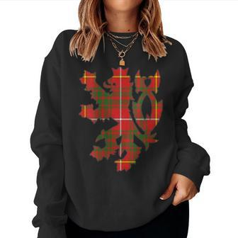 Clan Bruce Tartan Scottish Family Name Scotland Pride Women Sweatshirt | Mazezy
