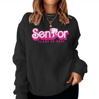 Class Of 2024 Senior Seniors 2024 Girls Women Sweatshirt | Mazezy