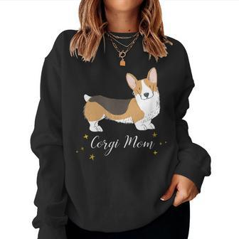 Cute Corgi Dog Mom Pet T For Small Dog Mum Sweatshirt | Mazezy