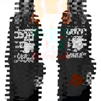 Daddy Of The Birthday Girl Daddy In Onderland Women Sweatshirt | Mazezy