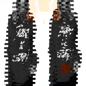 Dairy Is Scary No Milk Plant Milk Veganism Diaryfree Vegan Sweatshirt | Mazezy