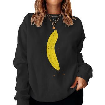 Dancing Banana Dancing Women Sweatshirt | Mazezy