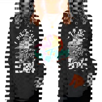 I Dont Give A Flying Flock Flamingo Lover Women Sweatshirt | Mazezy