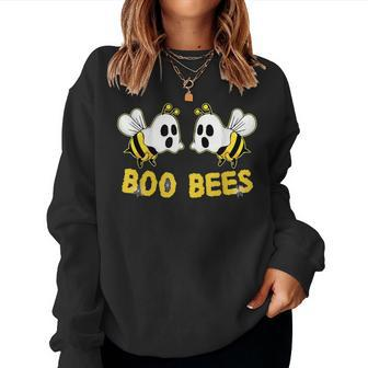Boo Bees Vintage Halloween Vintage Boo Bees Women Sweatshirt - Thegiftio UK