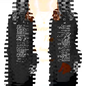 Coffee Saying Never Underestimate The Power Of Coffee Women Sweatshirt - Thegiftio