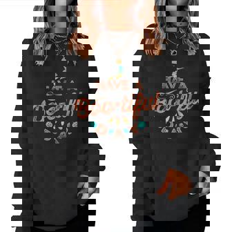 Fall Halloween Witch Says Have A Bootiful Day Women Sweatshirt | Mazezy