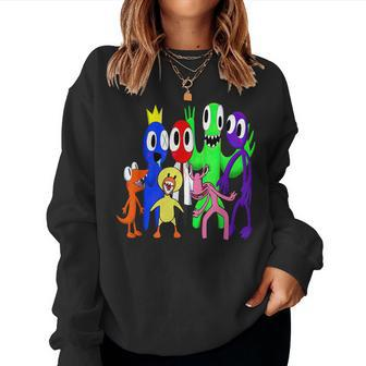 Friends Rainbowfriends Women Sweatshirt - Monsterry DE
