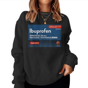 Group Nurse Pharmacy Halloween Costume Ibuprofen Cute Women Sweatshirt - Seseable