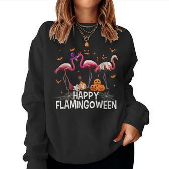 Halloween Flamingo Costume Flamingoween Kid Women Sweatshirt - Monsterry UK