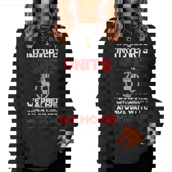 Infp Introverts Unite Anti Social For Women Women Sweatshirt | Mazezy