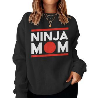 Ninja Mom Women Sweatshirt | Mazezy