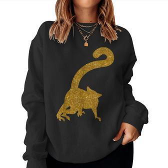 Galago For Girl Monkey Lemur Primate Lover Women Sweatshirt | Mazezy