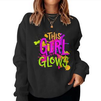 This Girl Costume 80S Halloween Party Outfit Women Sweatshirt | Mazezy