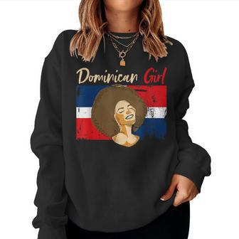 Girl Mom Dominican Republic Dominican Girl Women Sweatshirt | Mazezy