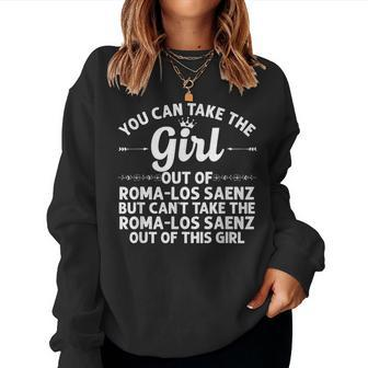 Girl Out Of Roma-Los Saenz Tx Texas Home Root Usa Women Sweatshirt | Mazezy