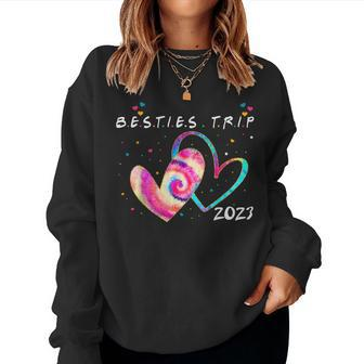 Girls Trip 2023 Summer Vacation Best Friend Besties Women Sweatshirt - Thegiftio UK
