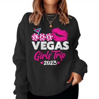 Girls Trip Vegas Las Vegas 2023 Vegas Girls Trip 2023 Women Sweatshirt - Seseable