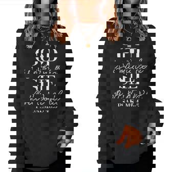 God Is Within Her She Will Not Fail Women Sweatshirt - Thegiftio