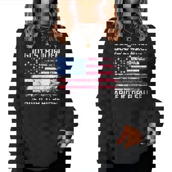 Gods Children Are Not For Sale Patriotic Us Flag Patriotic Sweatshirt | Mazezy