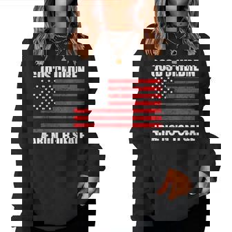 Gods Children Are Not For Sale Usa Flag Children Usa Women Sweatshirt | Mazezy