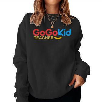 Gogokid Teacher Women Sweatshirt | Mazezy