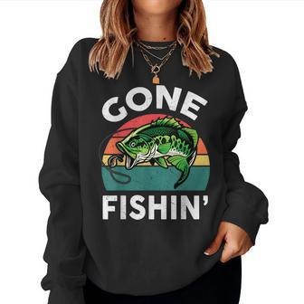 Gone Fishing Bass Fish Kid Boy Men Women Toddler Women Sweatshirt | Mazezy