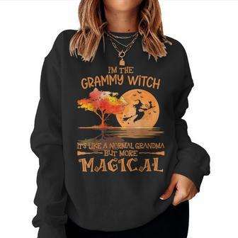 Grammy Witch Like Normal Grandma Buy Magical Halloween Women Sweatshirt - Seseable