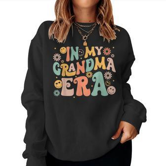 In My Grandma Era Baby Announcement For Grandma Mother's Day Women Sweatshirt - Monsterry