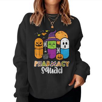 Halloween Pharmacy Squad Pills Costume Pharmacist Women Sweatshirt - Monsterry AU