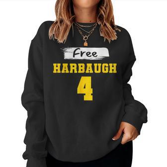 Harbaugh 4 Fall Season Women Sweatshirt - Monsterry CA