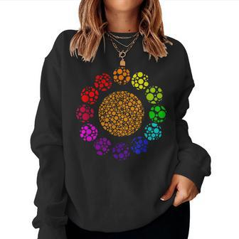 International Dot Day Rainbow Polka Dot September 15Th Women Sweatshirt