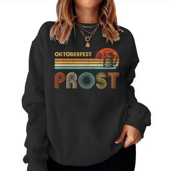 It's Oktoberfest Prost Beer Drinking Women Sweatshirt - Seseable