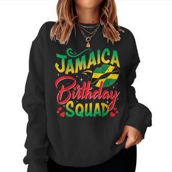 Jamaica Birthday Squad Girls Trip 2023 Vacation Party Women Sweatshirt - Thegiftio UK
