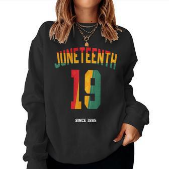 Junenth Black History Month Men Women Kids Women Sweatshirt | Mazezy