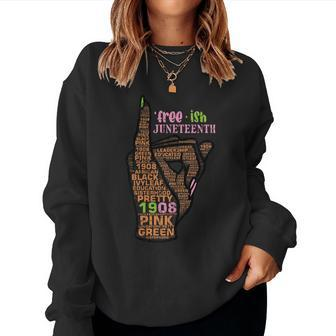 Junenth Freeish Pinky 1908 Black African American Women Women Sweatshirt | Mazezy