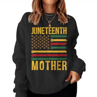 Junenth Mother Black African Family 1865 Mom Mommy Mama Women Sweatshirt | Mazezy