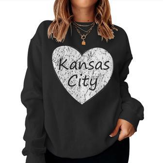Kansas City Kc Missouri And Kansas Pride Women Sweatshirt | Mazezy
