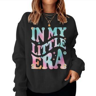In My Little Era Groovy Sorority Rush Bid Day Reveal Week Women Sweatshirt | Mazezy