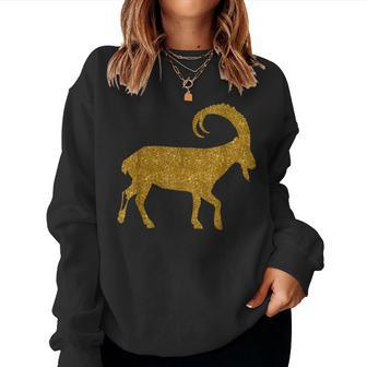 Markhor For Girl Goat Kid Ibex Lover Women Sweatshirt | Mazezy