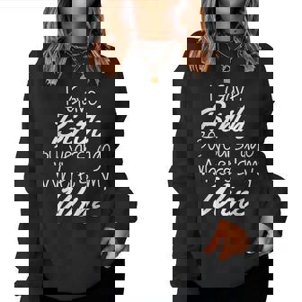 Mom Wine Mom Birthday Girl Boy 30Th 30 Year Old Party Women Sweatshirt - Seseable