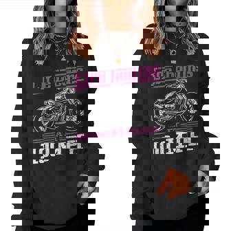 Motorcycle Women Biker Women Sweatshirt | Mazezy