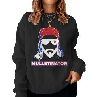 Mulletinator - Mullet Pride Redneck Women Sweatshirt | Mazezy