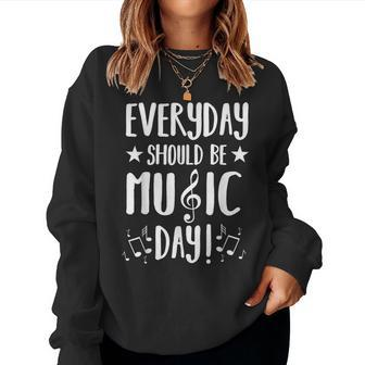 Music Teacher Conservatory Instructor Musical Professor Women Sweatshirt | Mazezy