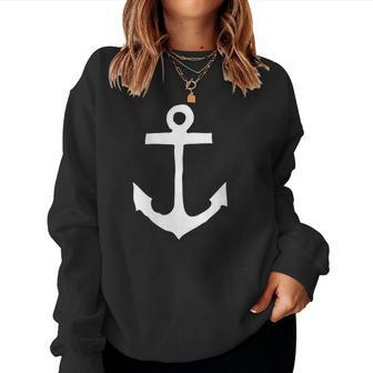 Nautical - Anchor Women Sweatshirt | Mazezy