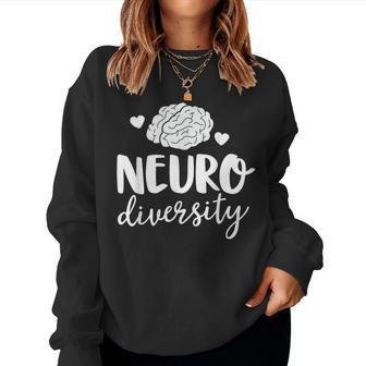 Neurodiversity Special Education Teacher Brain Sped Women Sweatshirt | Mazezy